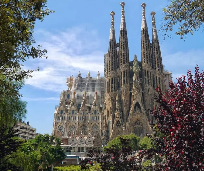 Vista urbana de Barcelona