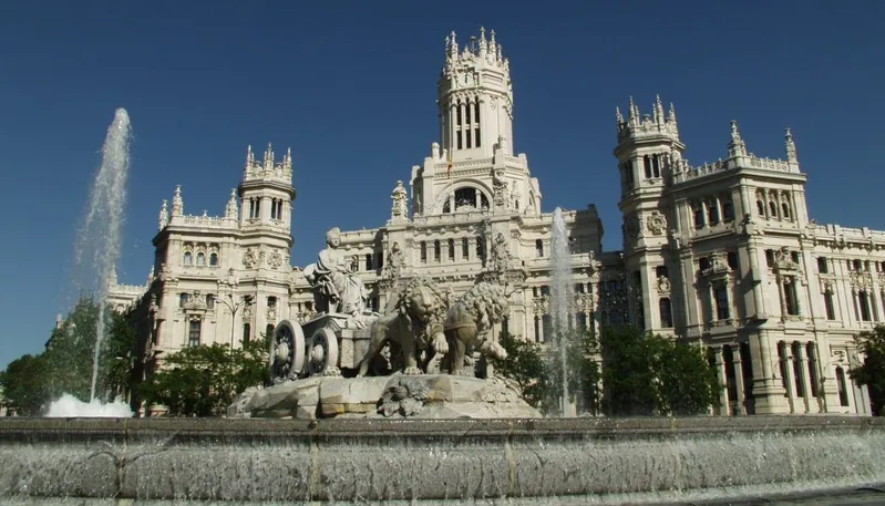 Vista urbana de Madrid