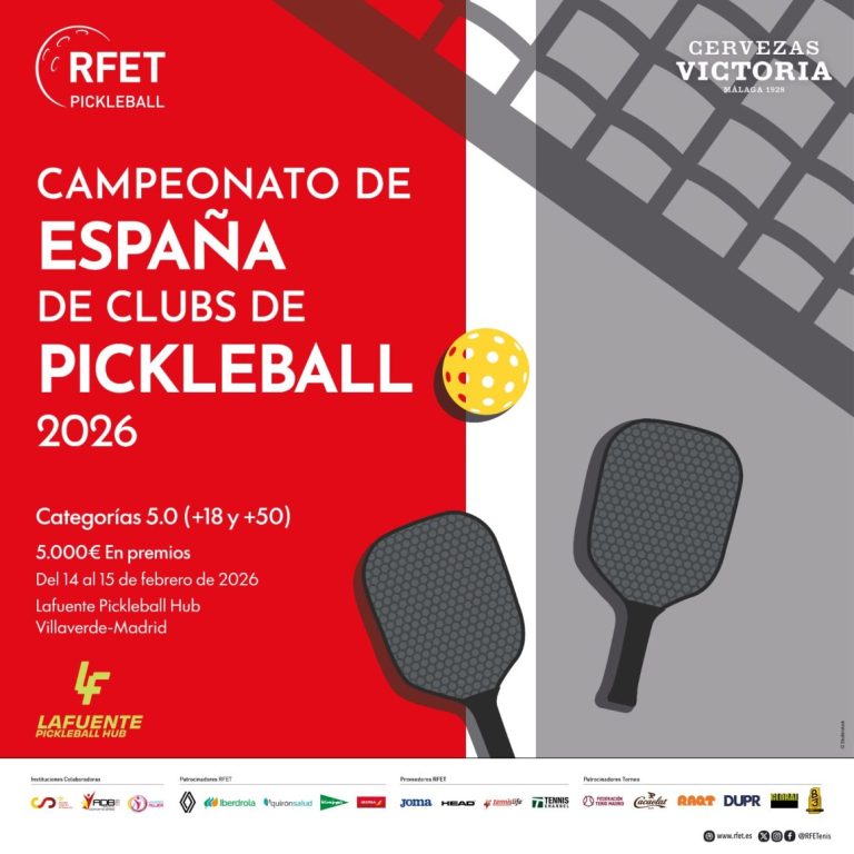 Campeonato de España de clubes de pickleball 2026